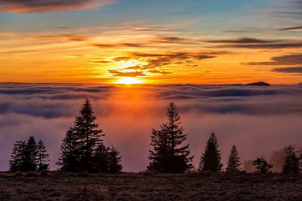 Feldberg Sonnenuntergang